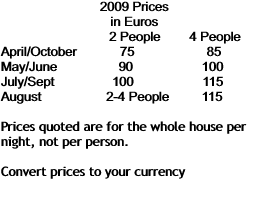 2009 Prices
